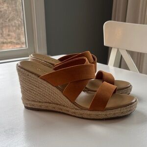 J. Crew Women's Brown Espadrille Sandals - New